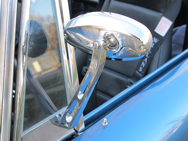 Motorcycle mirrors.