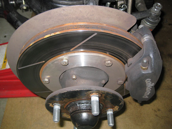 Wilwood Ultralite HPS 11 inch 30-vane brake rotors (part# 160-10358).