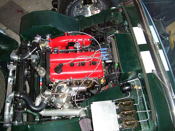 Mazda Miata 1.6 liter with turbocharger