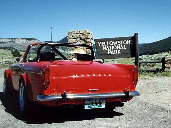 Bob Hokanson's 322cid Ford V8 Powered 1965 Sunbeam Tiger