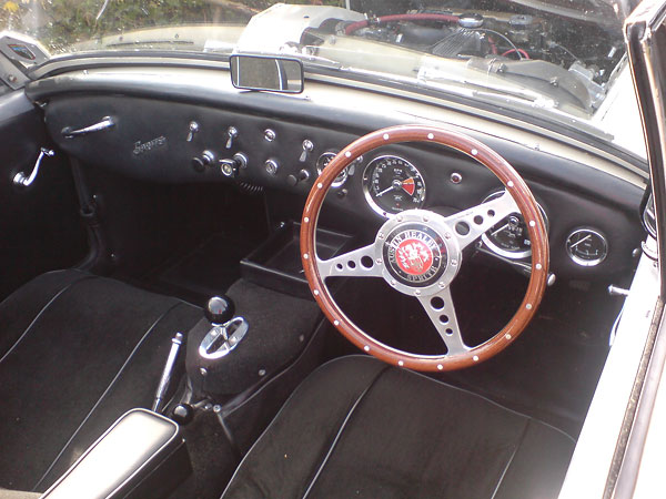 Moto-Lita steering wheel.