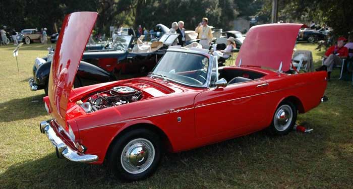 Model 1965 Sunbeam Tiger Engine stock Ford 260cid V8