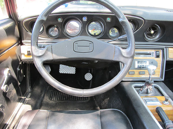Original Jensen healey ergonomic steering wheel.