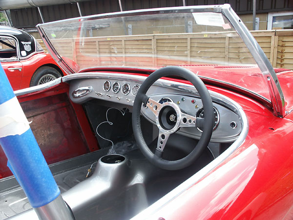 custom dashboard for Healey 100