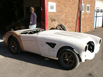 UNCOBRA... stripped down for new bodywork