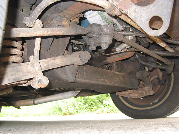 front suspension (drag link, pitman arm, idler arm, etc.)