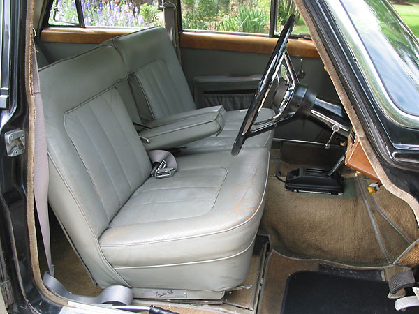 Vanden Plas leather seats