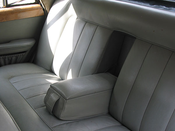 comfortable leather seats!