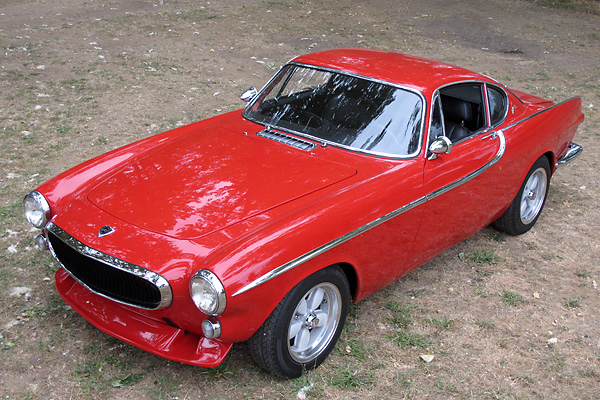 Volvo's P1800 was priced very comparably to Jaguar's E-Type.