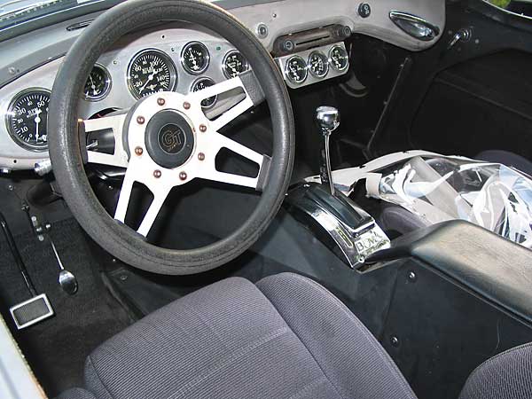 GT steering wheel and B&M shifter