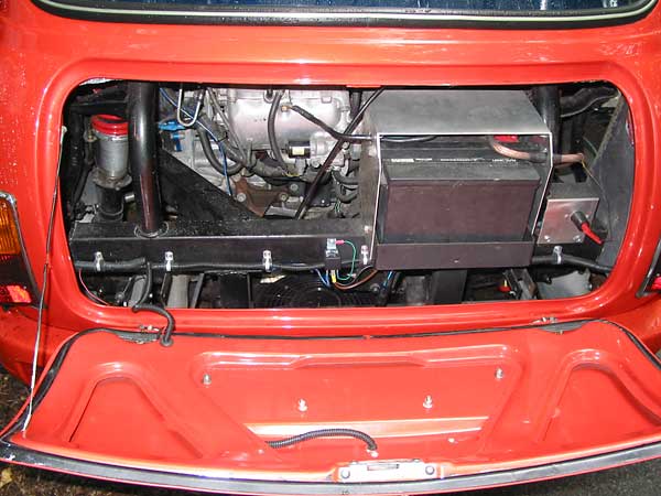 Austin Mini with Acura Integra Type-R motor