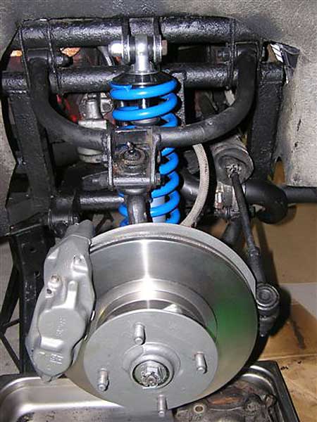 TVR 2500 front suspension and brakes