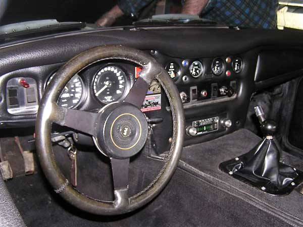 basically stock TVR 2500 interior