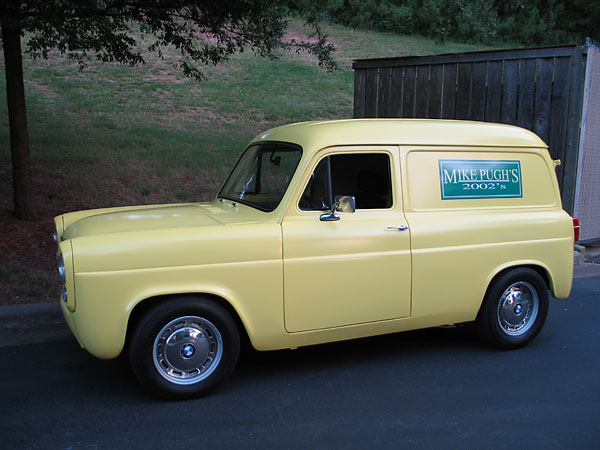 Mike Pugh's 1959 Ford Thames Panel Truck with BMW 2002 Mechanicals
