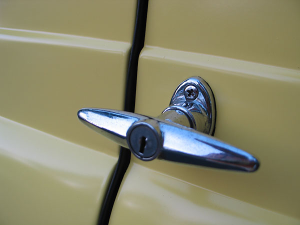 Ford Thames panel van rear door handle.