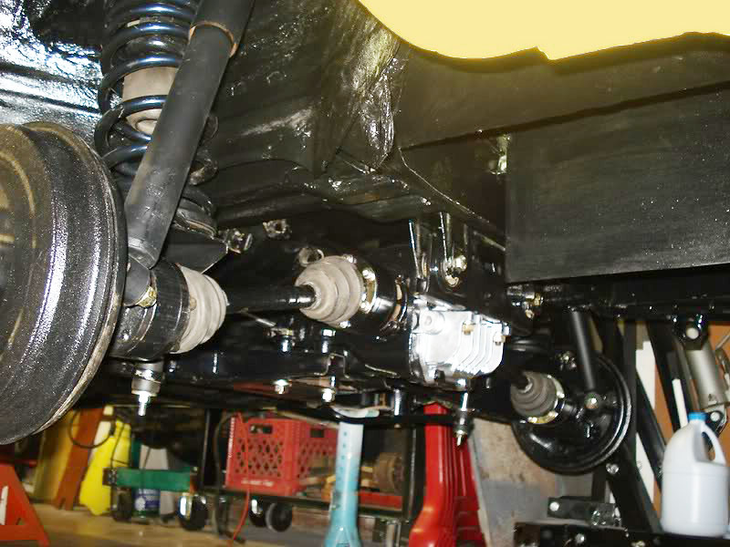 BMW 2002 independent rear suspension.