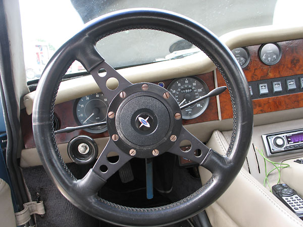 Moto-Lita steering wheel.