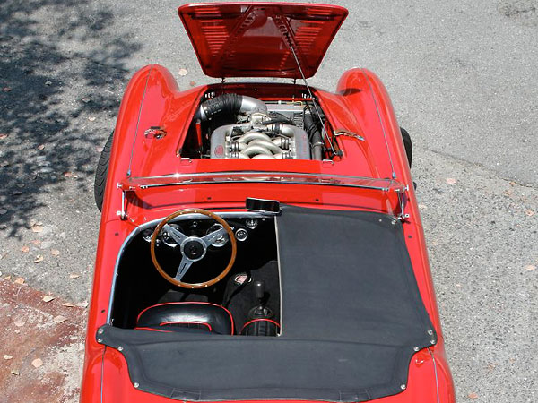 tonneau cover for an Austin Healey