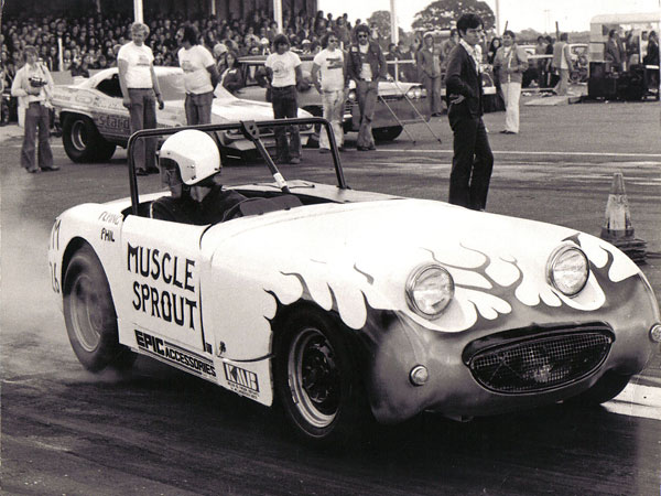 Philip Herrick's AustinHealey Sprite Race Cars