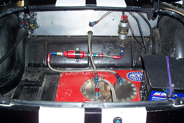 ATL Fuel Cell, filler foam, and anti-tip valve.