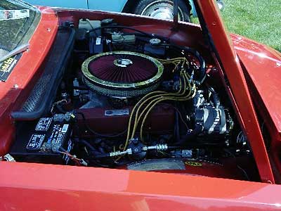 Model 1980 Lotus Eclat Engine Rover' Liter V8