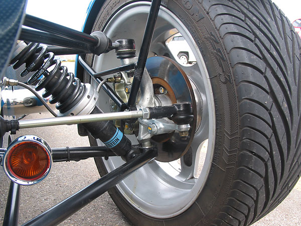 Caterham springs on Bilstein shocks