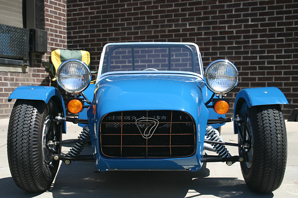 Front suspension is independent, with coilovers and tubular A-arms.