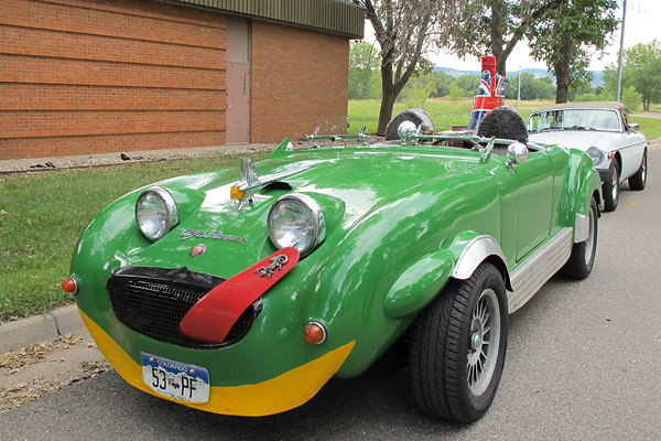 Steve Schweitzberger's 1959 Austin Healey Sprite with Alfa Romeo Mechanicals