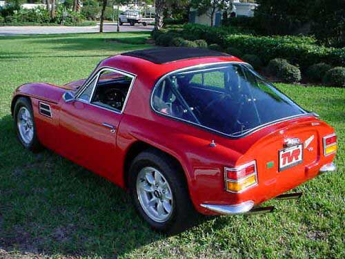 TVR 2500, rear view