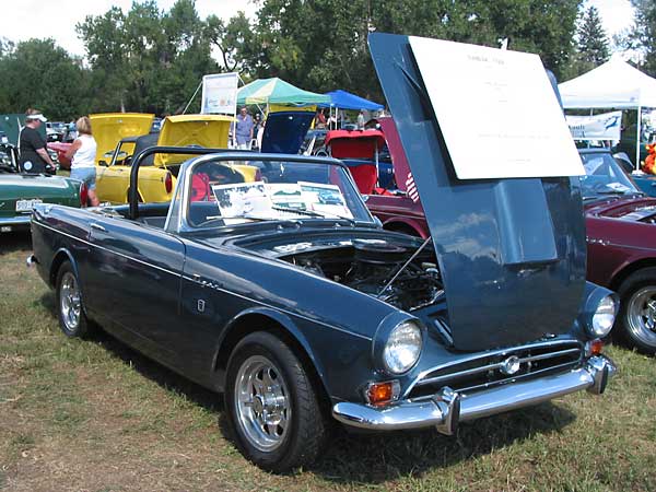 Tom Kukla's 1965 Sunbeam Tiger As photographed at the Colorado English