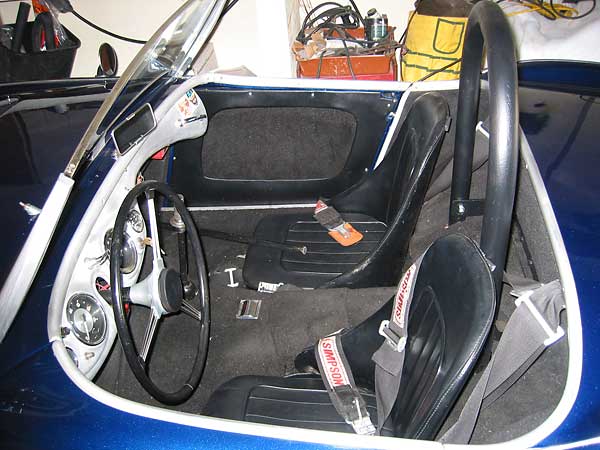 Austin Healey interior