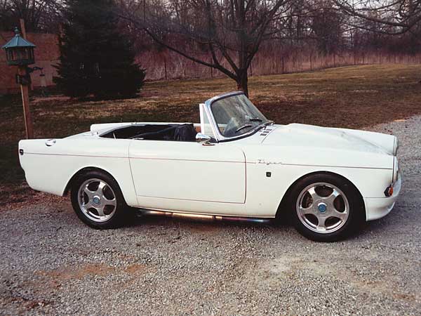 white Rootes Group Sunbeam Tiger