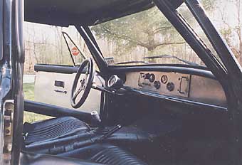 Curtis Jacobson's MGBGT interior