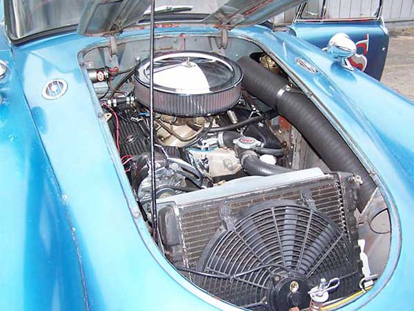 Bob's Chevy V8 MGA