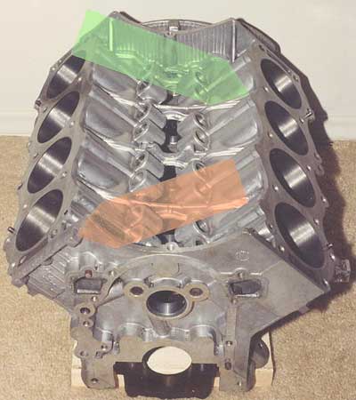 The GM 215 cubic inch aluminum V8 engine 