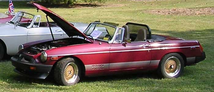 1979 MGB, with Buick 215 V8 (owner: Carl Floyd)