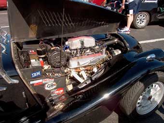 Ron Davis's engine compartment