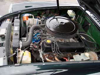Dennis Williams' engine compartment