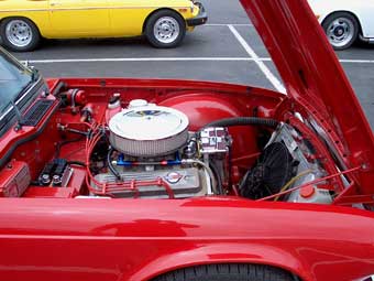 Ted Lathrop's TR6 / Chevy 350 V8