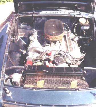 Kurt Schley's '74 MGB with Oldsmobile 215 V8