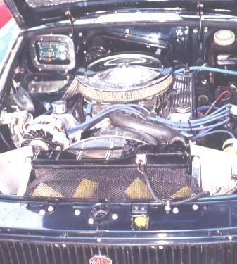 Wayne Clark's '72 MGB with 215 V8