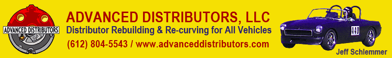 Advanced Distributors LLC: distributor rebuilding and re-curving for all performance vehicles. Lucas specialists.