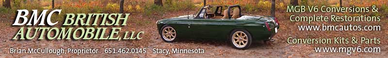 BMC British Automobile LLC: MGB V6 conversions and the parts so you can do them yourself.