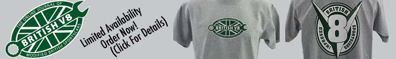 Get Your BritishV8 T-shirt by clicking here