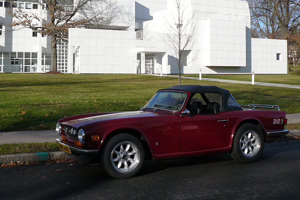 Albert Gary's 1971 Triumph TR-6 with Chevy Ecotec LSJ Supercharged Engine