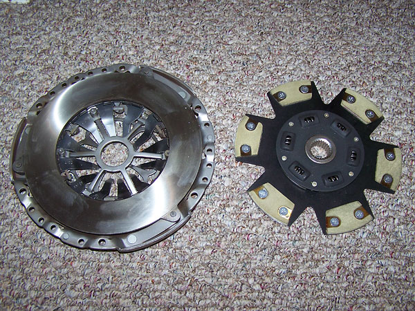 Fort Wayne Clutch and Driveline rebuilt the stock Cobalt pressure plate.