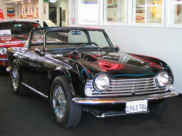 Art Hart's 1963 TR4 with Ford 302 V8 Engine