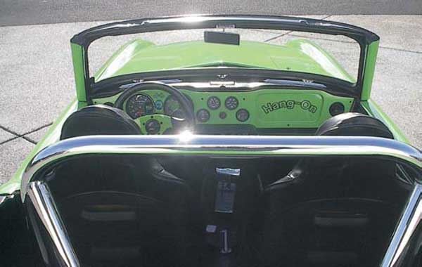 Triumph TR6 dashboard