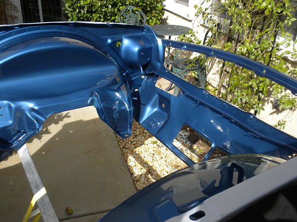 A detail spray gun and great care are required to do a nice job like this.