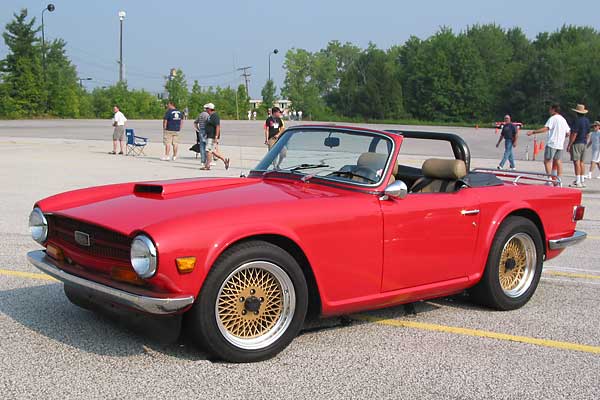 Dale Knapke's 1972 TR-6 with 2.3L Ford SVO Turbo-4